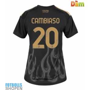 Billiga Juventus Andrea Cambiaso #20 Tredjeställ Dam 2026-27 Kortärmad